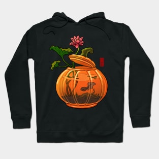 glass pumpkin fish tank Hoodie